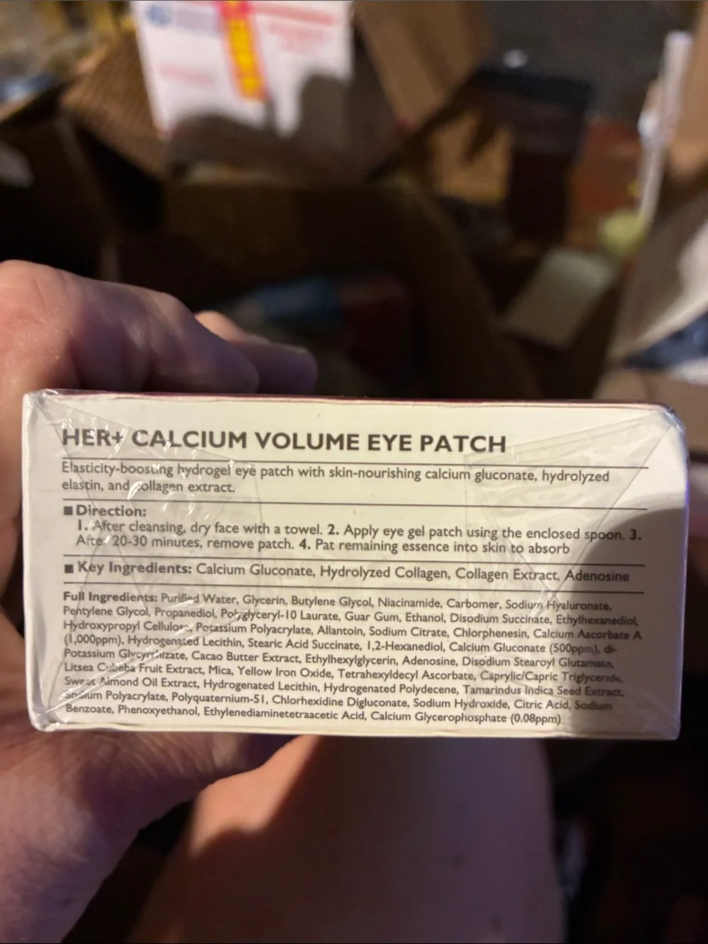 N/A calcium volume
